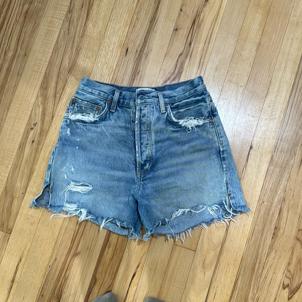 High rise shorts